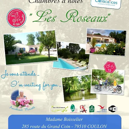 Les Roseaux Bed & Breakfast Mauzé-sur-le-Mignon